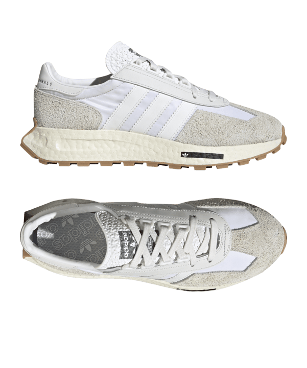adidas Originals Retropy E5 Weiss Silber - weiss