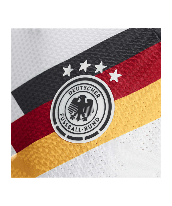 adidas DFB Deutschland Authentic Trikot Langarm Home WM 2026 Weiß - weiss