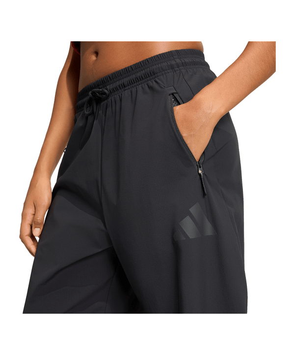 adidas Z.N.E Hose Damen Schwarz - schwarz
