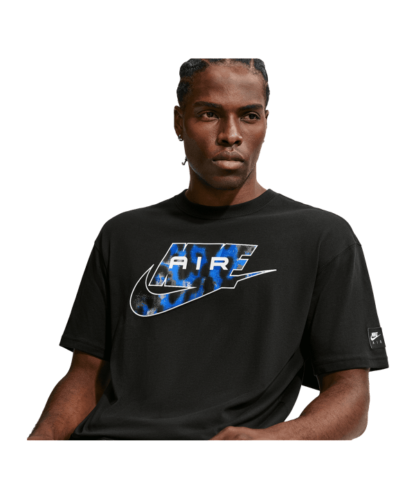Nike NSW Air AOP T-shirt Zwart K010 - zwart