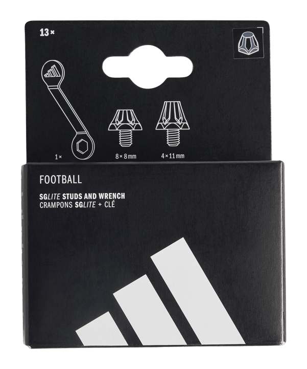 adidas Sglite Football Stollen Schwarz - schwarz