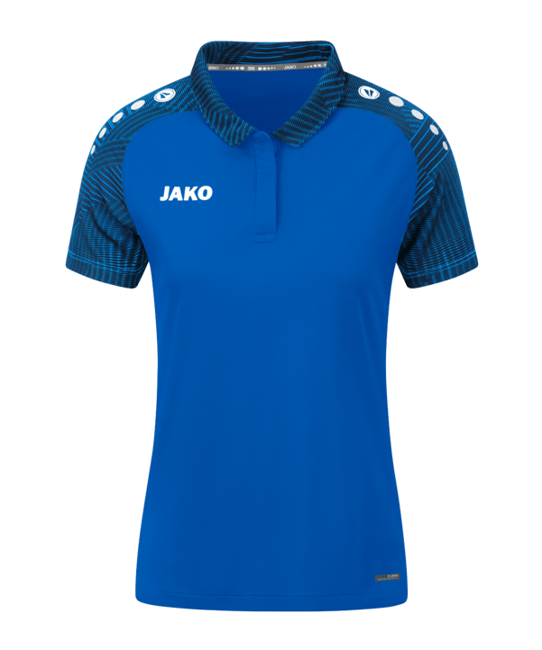 JAKO Performance Polo Damen Blau Blau F403 - blau