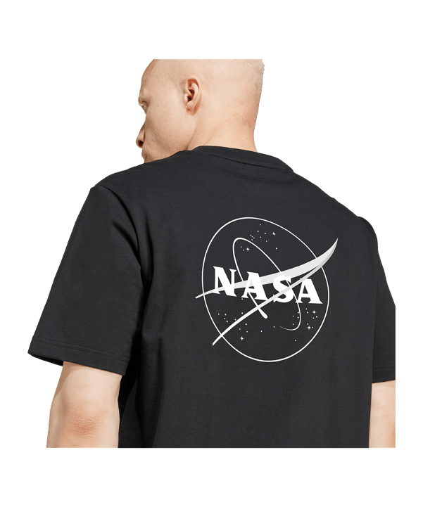 adidas Juventus Turin NASA T-Shirt Schwarz - schwarz