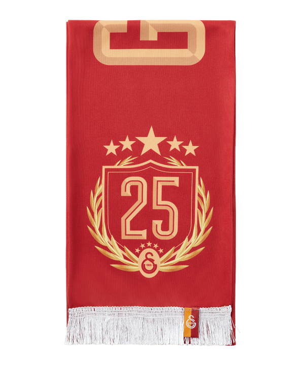 Galatasaray Istanbul Galatasaray Istanbul 5 Stars Schal Rot - rot