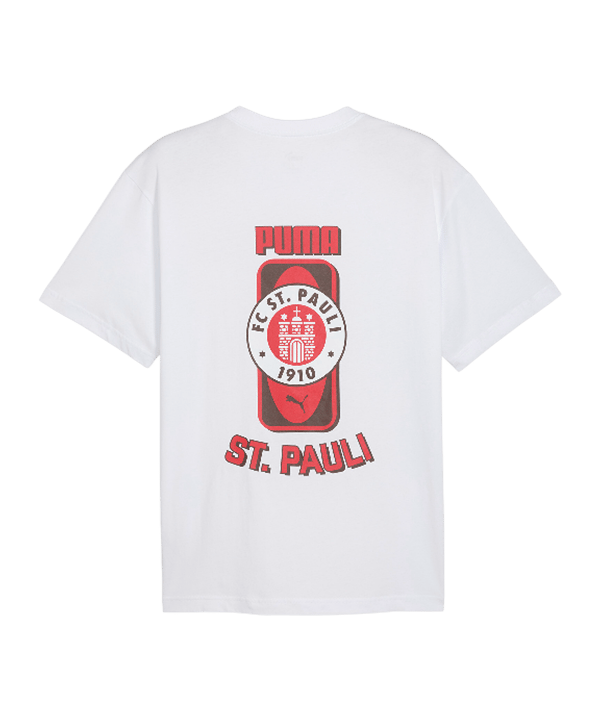 PUMA FC St. Pauli T-Shirt Weiß F01 - weiss