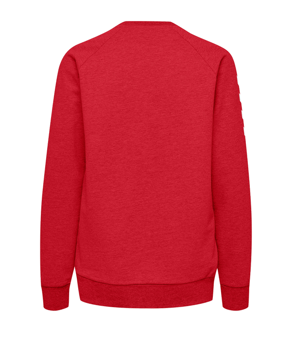Hummel Cotton Sweatshirt Damen Rot F3062 - rot