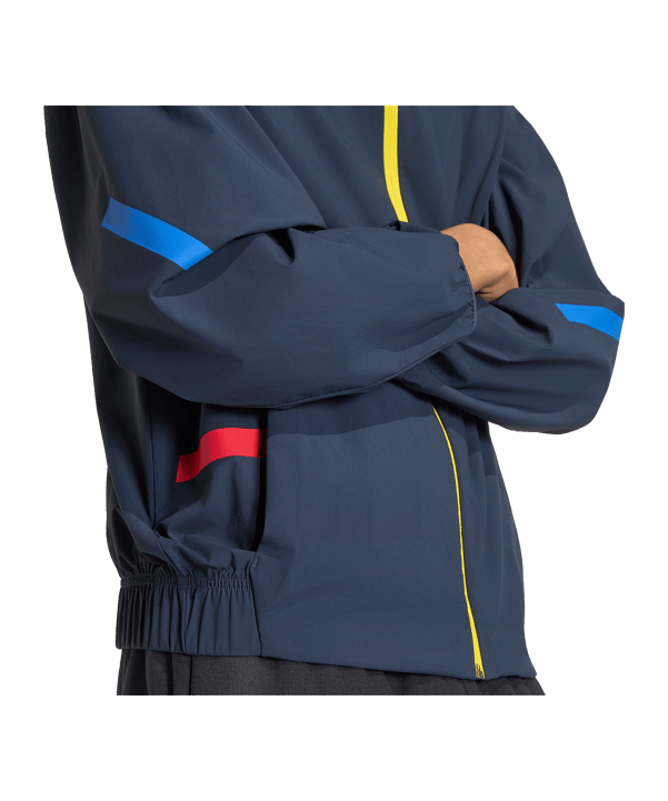 adidas FC Arsenal London Anthem Jacke Blau - blau