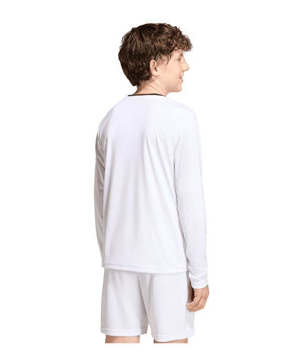 adidas Entrada 26 Trikot Langarm Kids Weiß - weiss