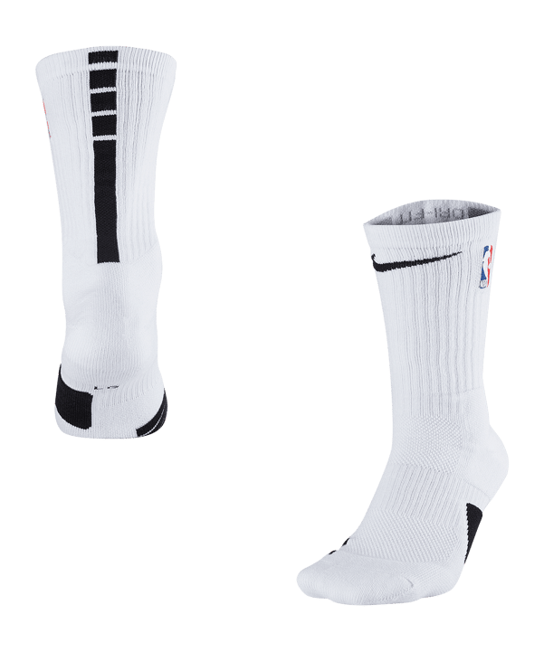 Nike NBA Crew Elite Socken Socken Weiß F100 - weiss