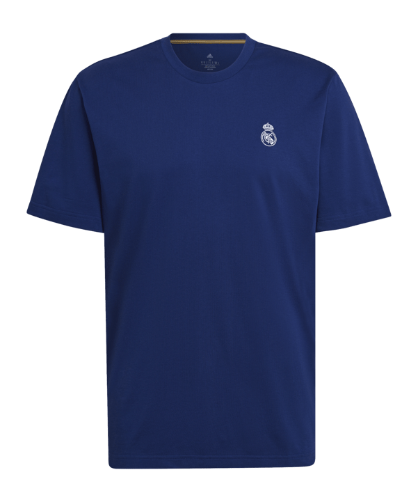 adidas Real Madrid T-Shirt Blau - blau