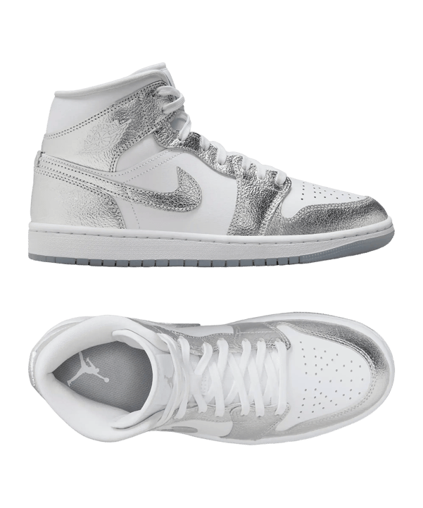 Jordan Air 1 Mid SE Damen Weiß F100 - weiss