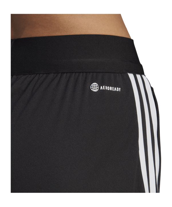adidas Tiro 23 League Trainingsshort low Damen Schwarz - schwarz