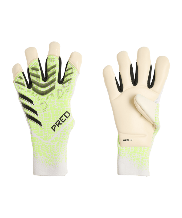 adidas Predator Pro Hybrid PC Torwarthandschuhe Radiant Blaze Grün - gruen