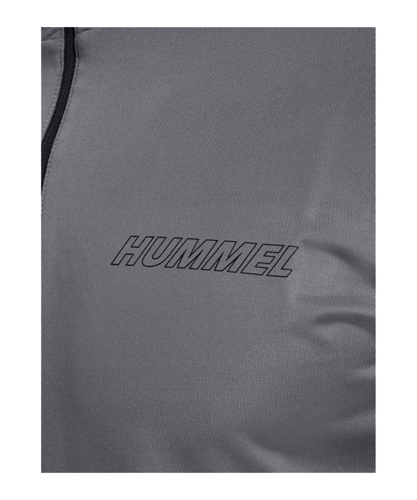 Hummel hmlTE STRENGTH HalfZip Sweatshirt Grau F2864 - grau