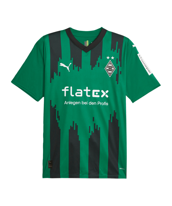 PUMA Borussia Mönchengladbach Trikot Away 2023/2024 Grün F03 - gruen