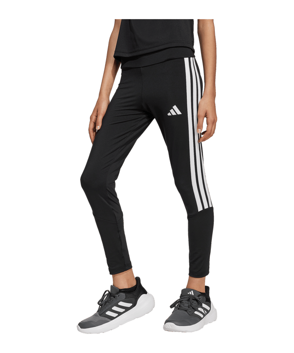 adidas Essentials 3S Leggings Kids Schwarz - schwarz