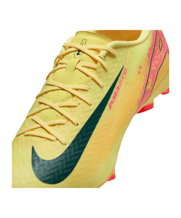 Nike Air Zoom Mercurial Vapor XVI Academy FG/MG  Mbappe Signature Orange Blau F800 - orange