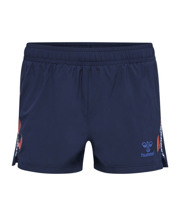 Hummel Pro Grid Game Short Damen Blau F7094 - blau