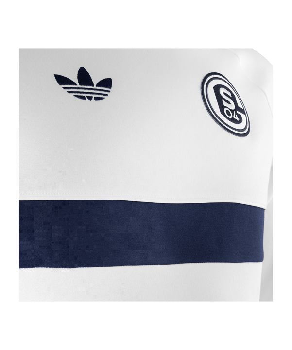 adidas Originals FC Schalke 04 Jas met capuchon Wit - wit