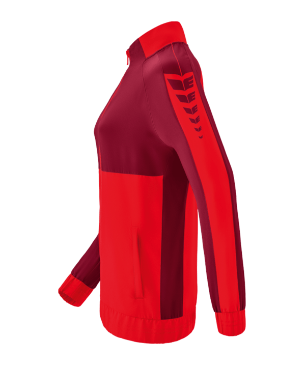 Erima Six Wings Präsentationsjacke Damen Rot - rot