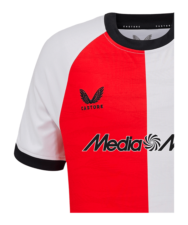 Castore Feyenoord Rotterdam Trikot Home 2024/2025 Kids Rot F071 - rot