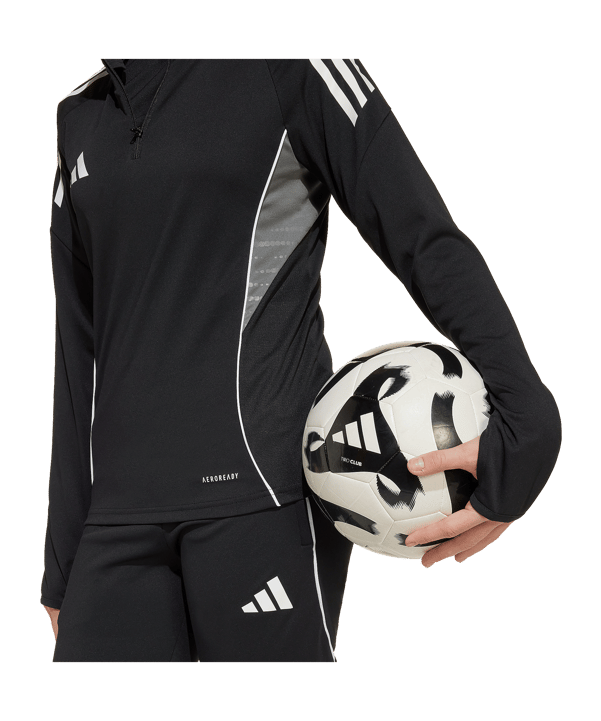 adidas Tiro 25 Competition Sweatshirt Kids Schwarz - schwarz