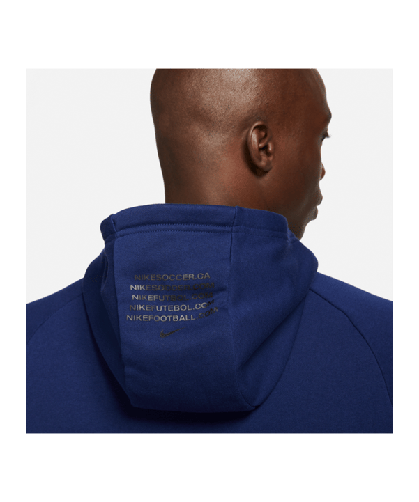 Nike F.C. Joga Bonito Kapuzenjacke Blau F492 - blau
