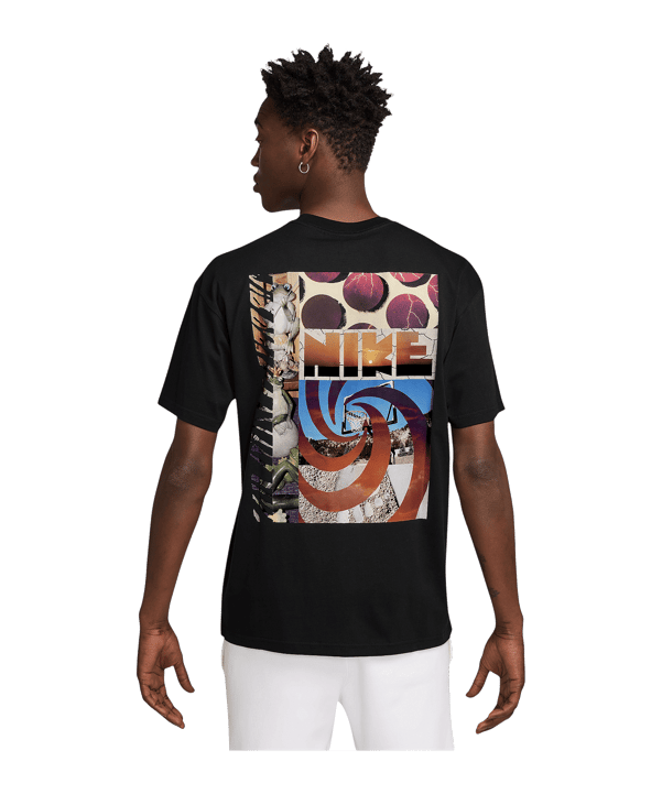 Nike M90 Open T-Shirt Schwarz F010 - schwarz