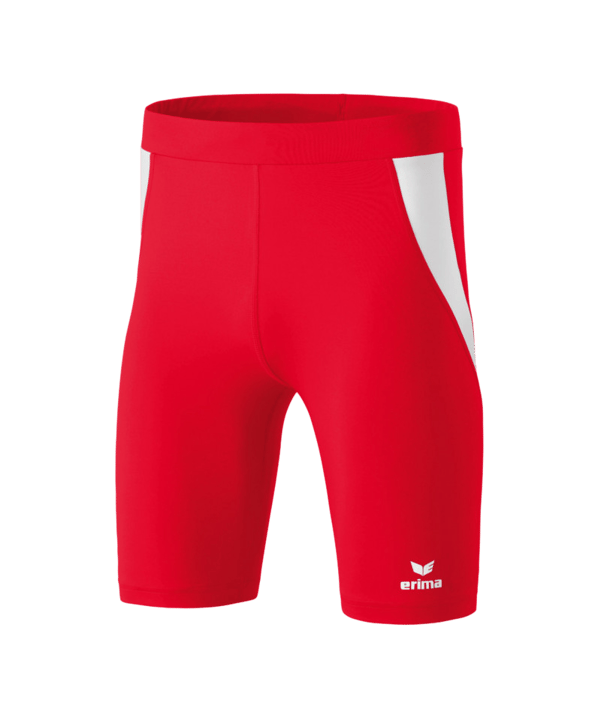 Erima Short Tight Kids Rot Weiss - rot