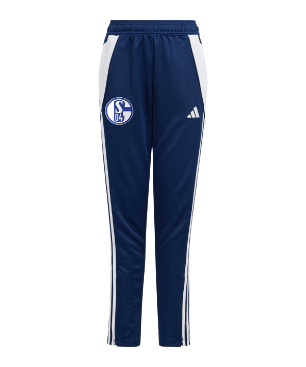 adidas FC Schalke 04 Hose Kids Dunkelblau - blau