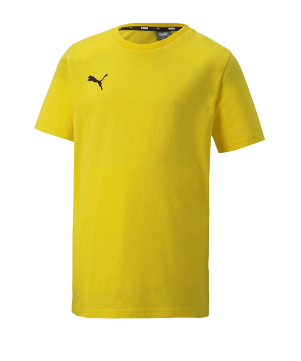 PUMA teamGOAL 23 Casuals Tee T-Shirt Kids Gelb F07 - gelb