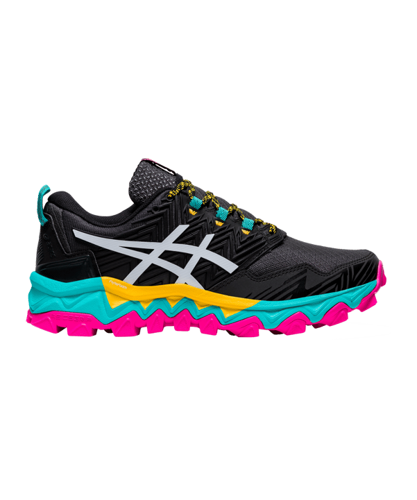 Asics Gel-FujiTrabuco 8 Running Damen Schwarz F003 - schwarz