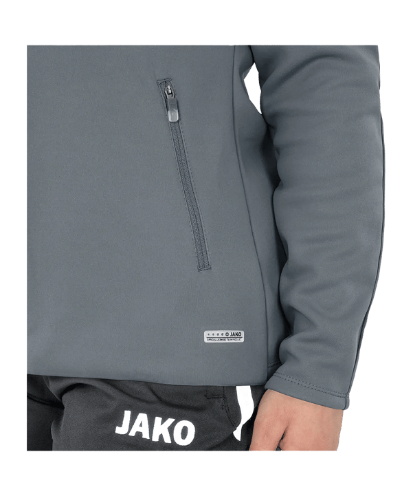 JAKO Champ 2.0 Giacca con cappuccio Donna Grigio C040 - grigio