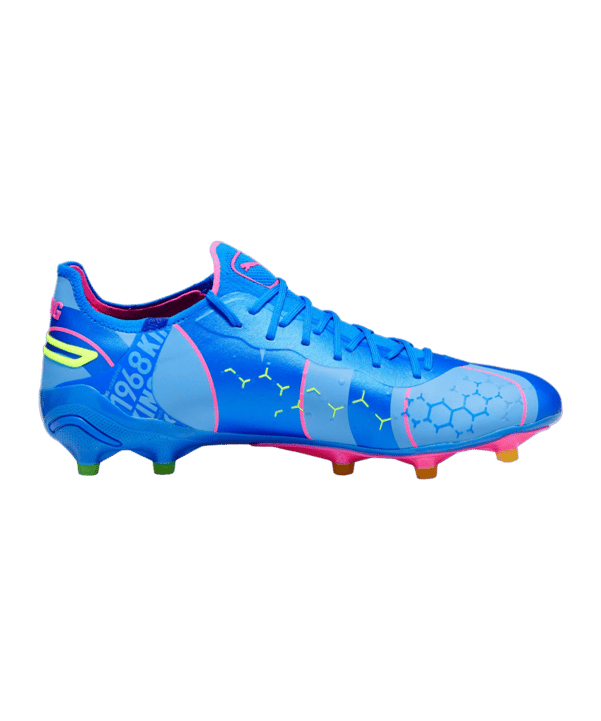 PUMA KING Ultimate Energy FG/AG Blau Pink F01 - blau