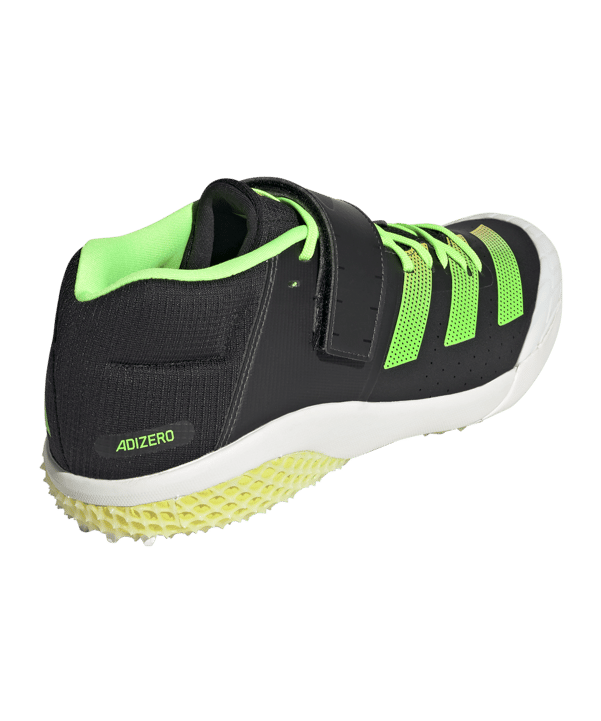 adidas Adizero Javelin Running Schwarz Grün - schwarz