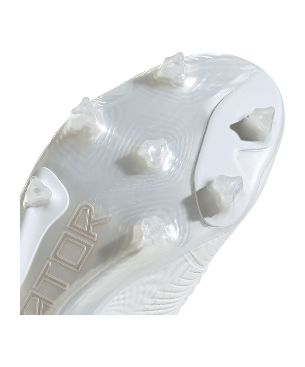 adidas Predator Elite FG Day Spark Weiss Gold - weiss
