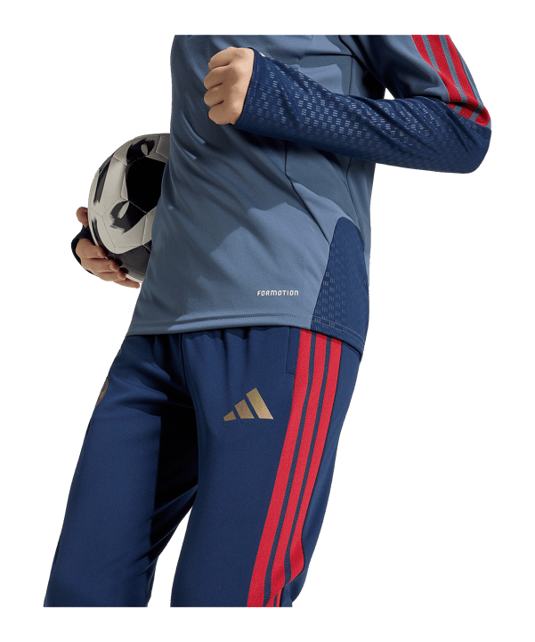 adidas FC Bayern München Trainingshose Kids Blau - blau