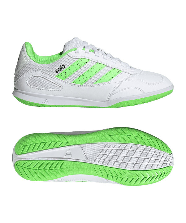 adidas Super Sala Competition III IN Kids Weiß - weiss