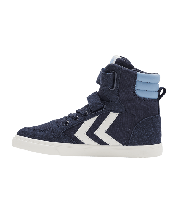 Hummel Slimmer Stadil High Kids Blau Weiss F1009 - blau