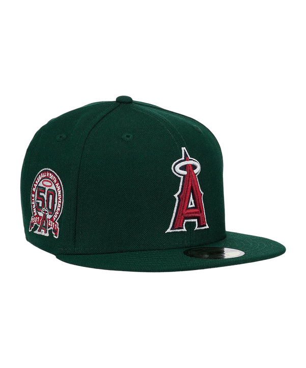 New Era Anaheim Angels 50th 59Fifty Cap Grün - gruen