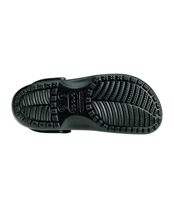 Crocs Classic Clog Badelatsche Schwarz - schwarz