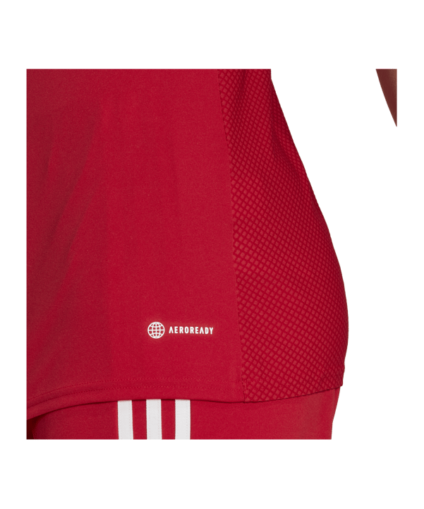adidas Tiro 23 Trikot Damen Rot Weiss - rot