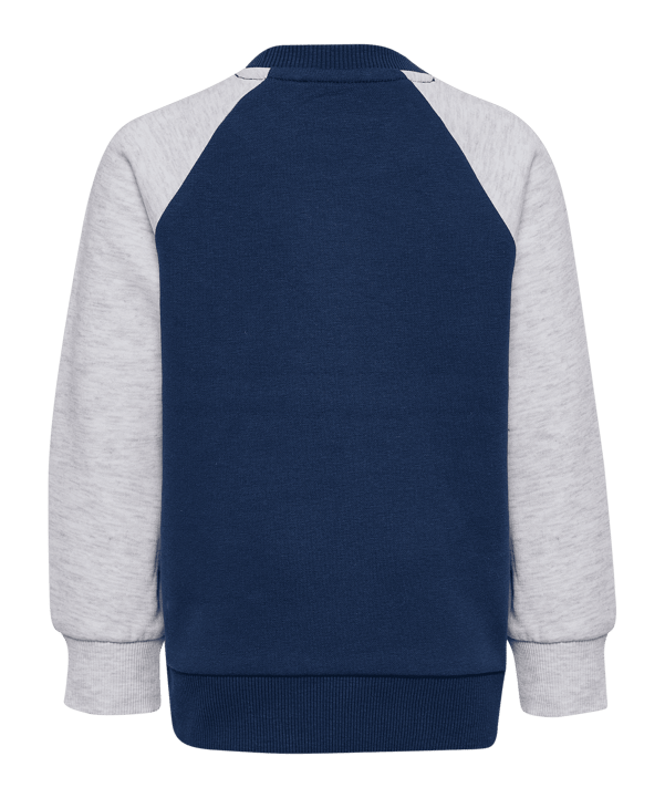 Hummel Mini Reg Base Sweat Set Trainingsanzug Kids Blau F7459 - blau