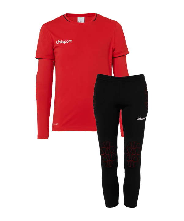 uhlsport Save Goalkeeper Torwartset Kids Rot F04 - rot