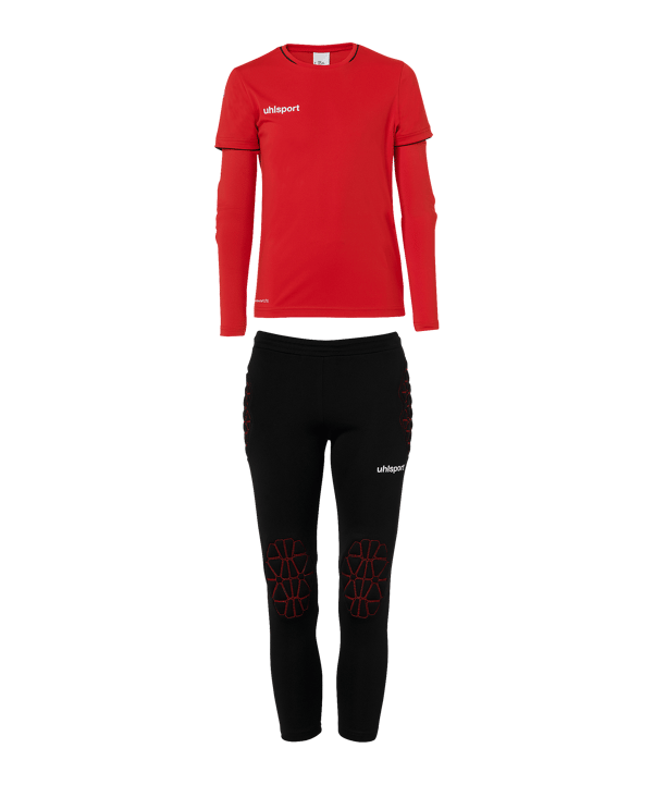 uhlsport Set in jersey Rosso C004 - rosso