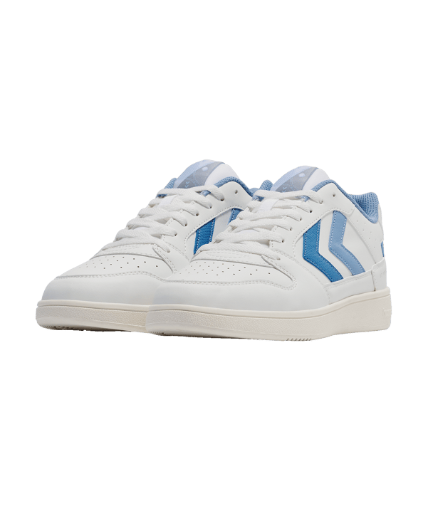 Hummel St. Power Play Lzd Sneaker Damen Weiß F9343 - weiss