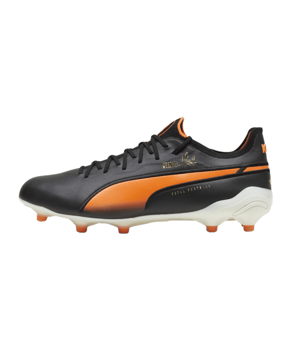 PUMA KING Ultimate Cruyff FG/AG Schwarz Weiss F01 - schwarz