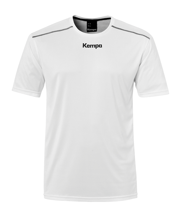 Kempa Poly T-Shirt Kids Weiß F007 - weiss