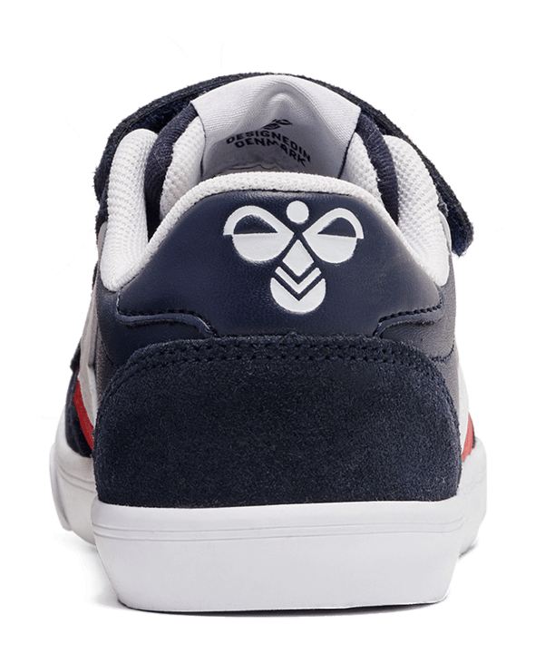 Hummel Slimmer Stadil Leather Low Kids Grau F7666