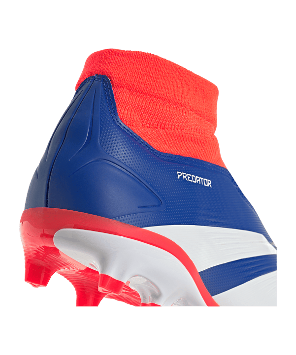 adidas Predator League LL FG Advancement Blau Weiss - blau
